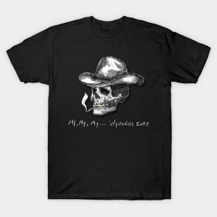 VampDoc Skull - My, My, My - Black T-Shirt